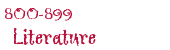 800-899 Literature